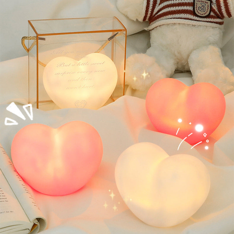 GlowHeart - Hjerteformet LED nattlys