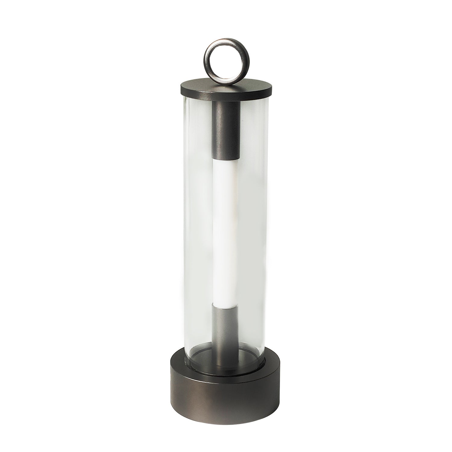 LumiTube - Moderne bordlampe i klart rør
