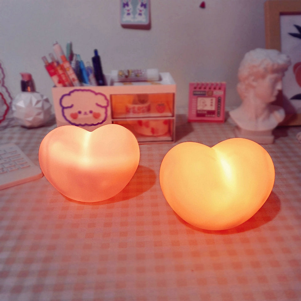 GlowHeart - Hjerteformet LED nattlys