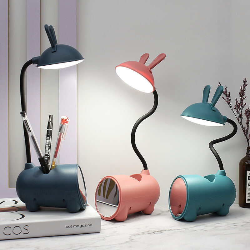 LumiBunny - LED-bordlampe med berøringskontroll og pennholder