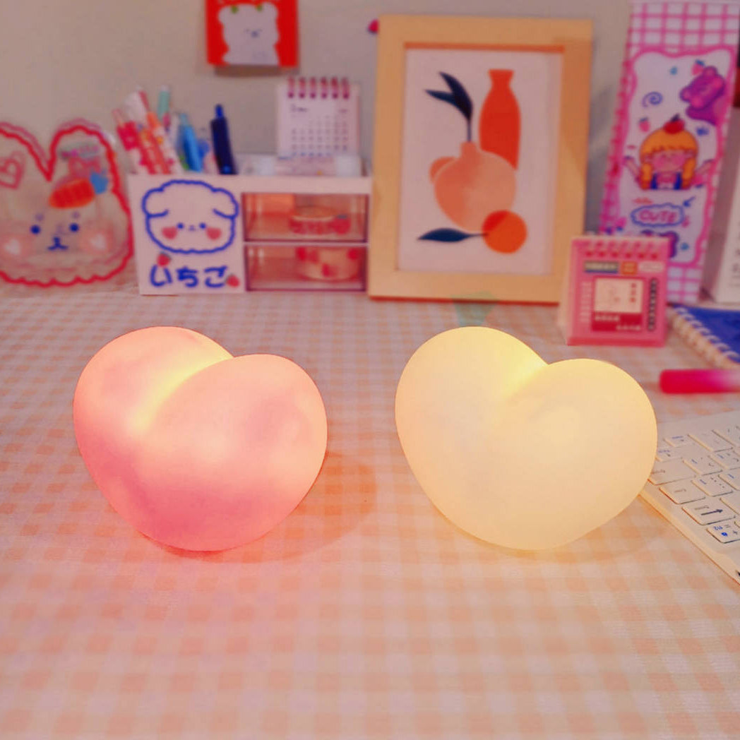 GlowHeart - Hjerteformet LED nattlys