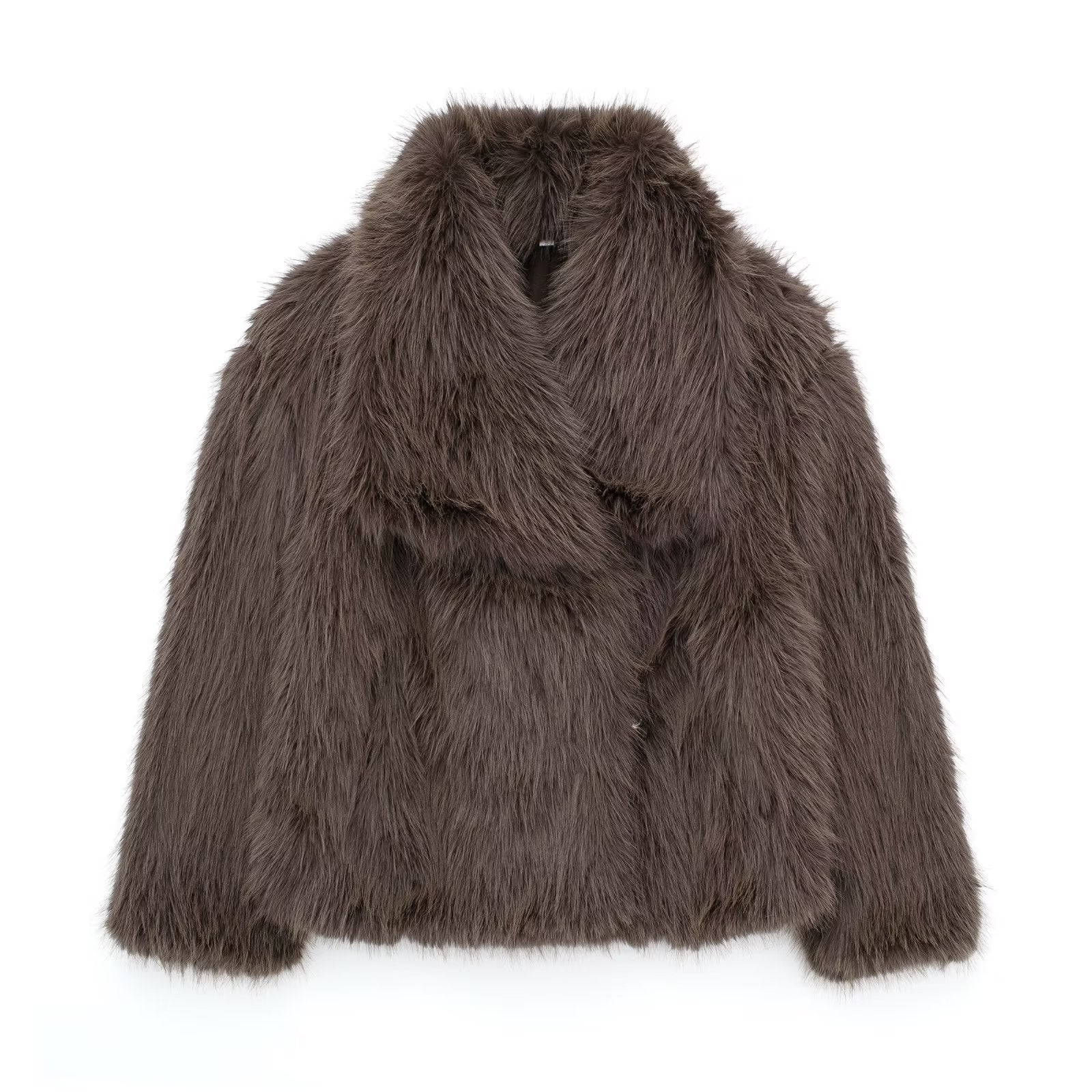 Susanne - Trendy fuskepelsjakke for kvinner