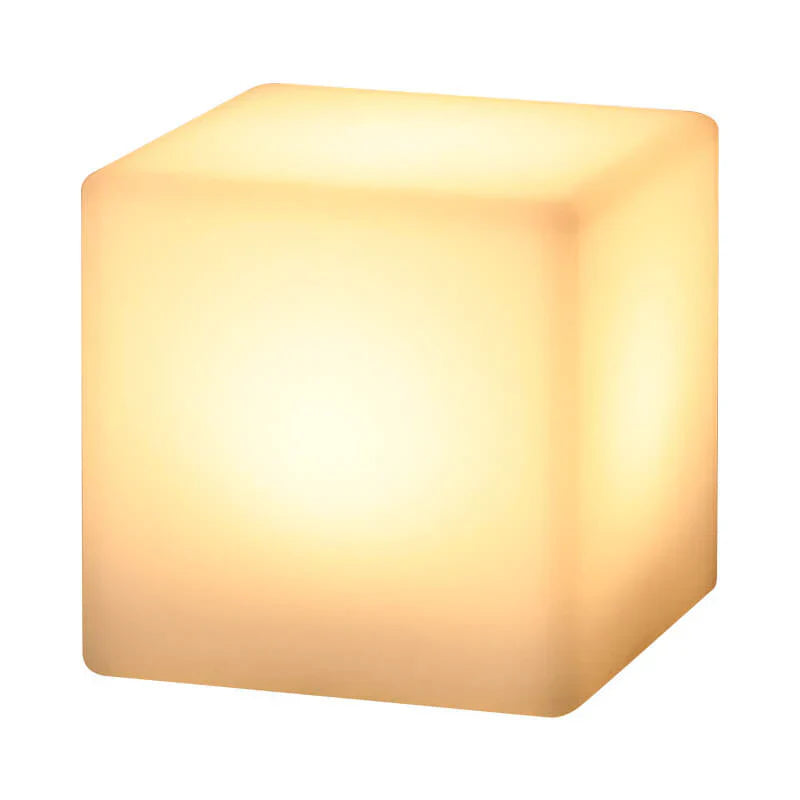 GeoLys LED bordlampe – Geometrisk design med fjernkontroll