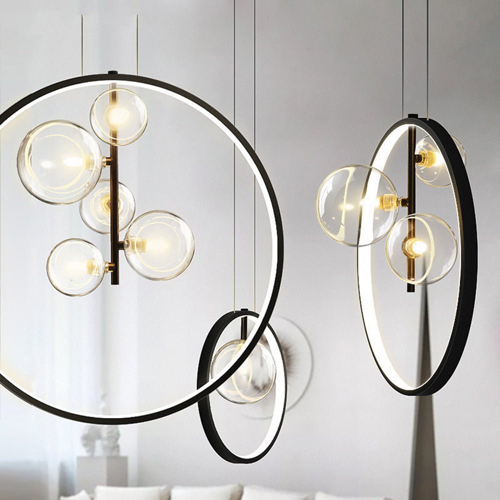 LumaSky – Elegant flytende pendel med myk belysning