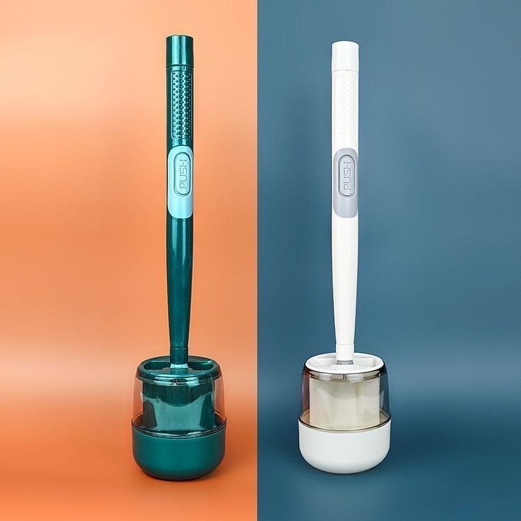 FlexScrub Smart toalettbørste med fleksible børster og innebygd rengjøring