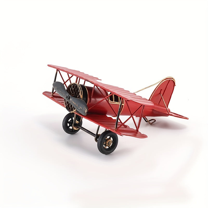 RetroAircraft- Klassisk vintage-flydekor i metall