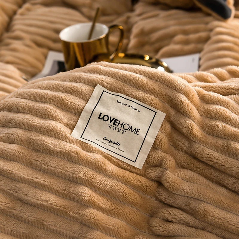 Fluffy Haven mykt plysjteppe – ultimat komfort og varme