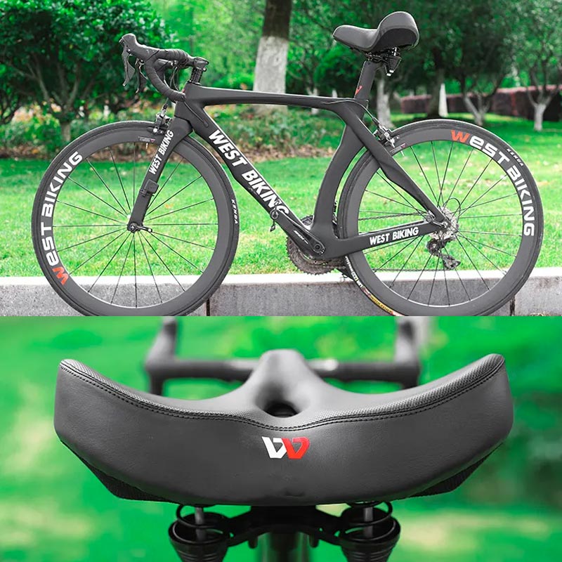 ComfortRide ergonomisk sykkelsadel – ultimat komfort for lange turer