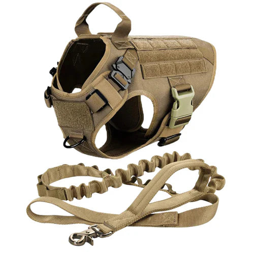PawsSecur Taktisk Vest for hunder – Anti-pull sele med justerbare paneler
