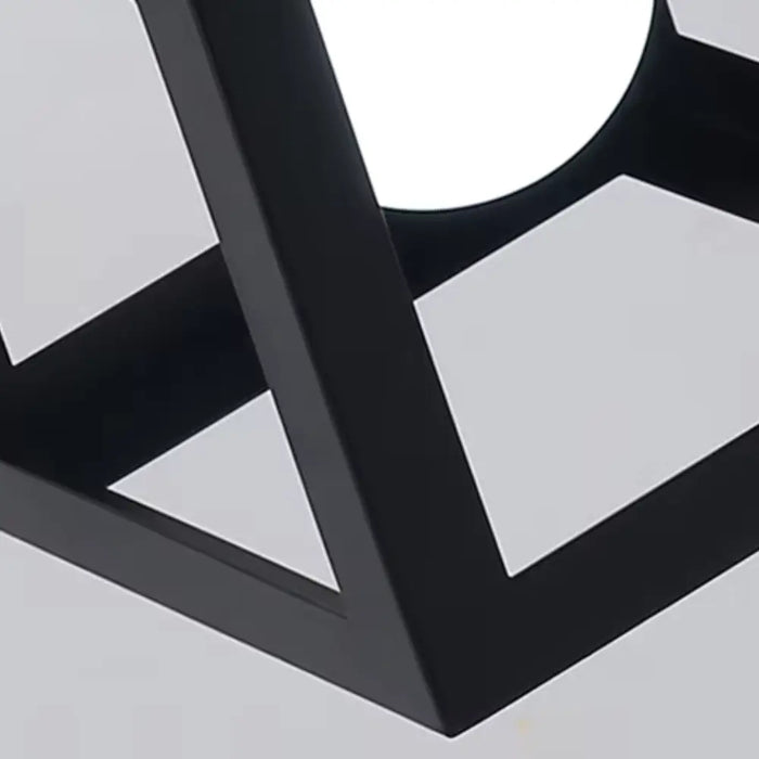 GeoGlow - Minimalistisk, geometrisk taklampe i kubeform