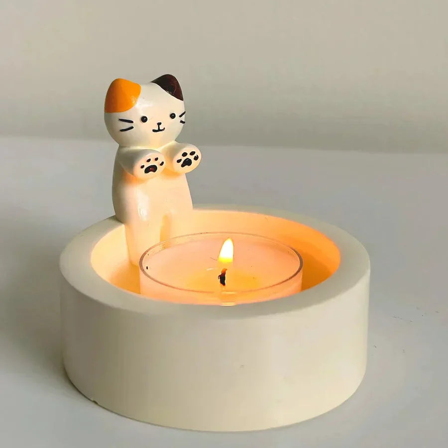 LumoPaws telysestake - sjarmerende kattedesign for hygge og atmosfære