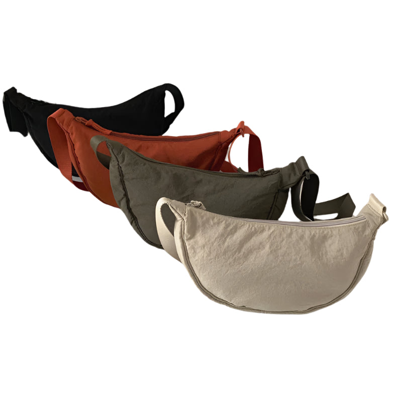 CurveCross - Stilig, buet crossbody-veske til mote når du er på farten