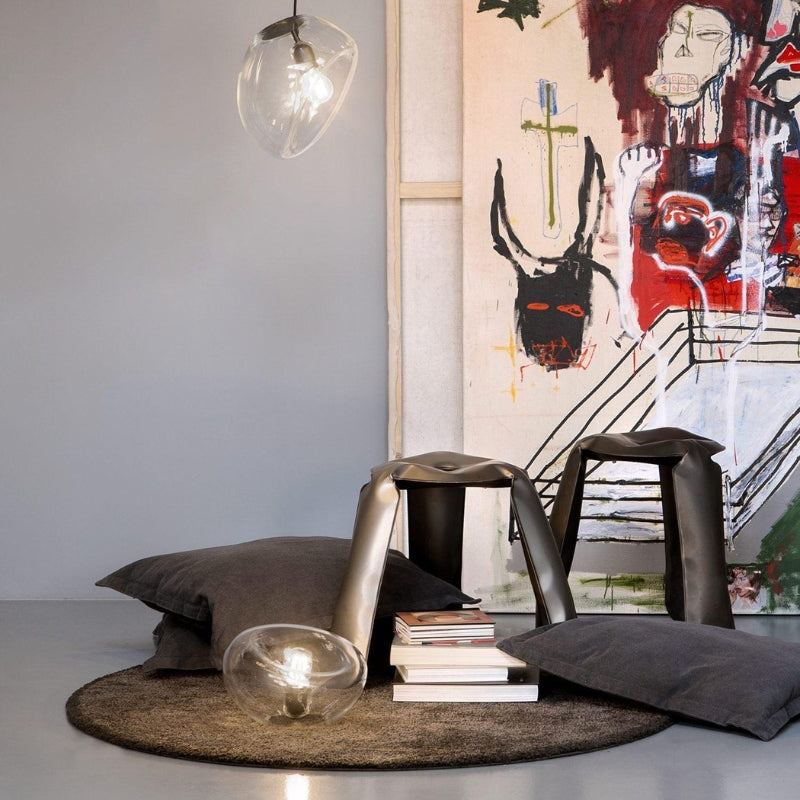 Dråbelux Elegant Glass Pendellampe – Stilig Takbelysning med Mykt Lys