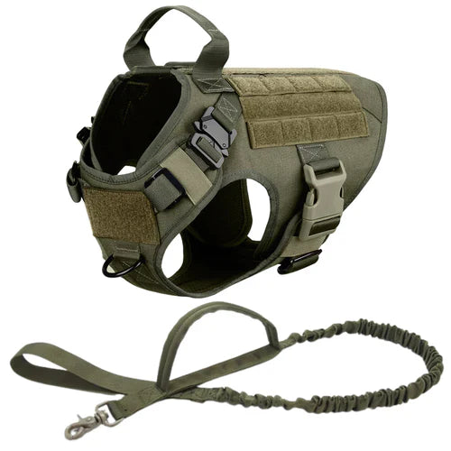 PawsSecur Taktisk Vest for hunder – Anti-pull sele med justerbare paneler