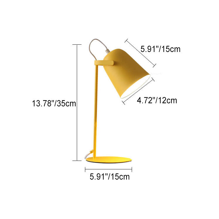 LumiTouch - Minimalistisk skrivebordslampe med stativfot og berøringskontroll
