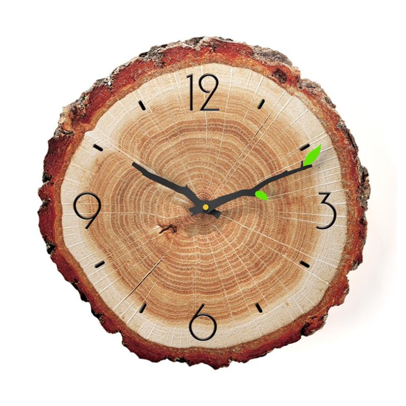 TimberTid veggklokke i tre - tidløs eleganse til hjemmet ditt