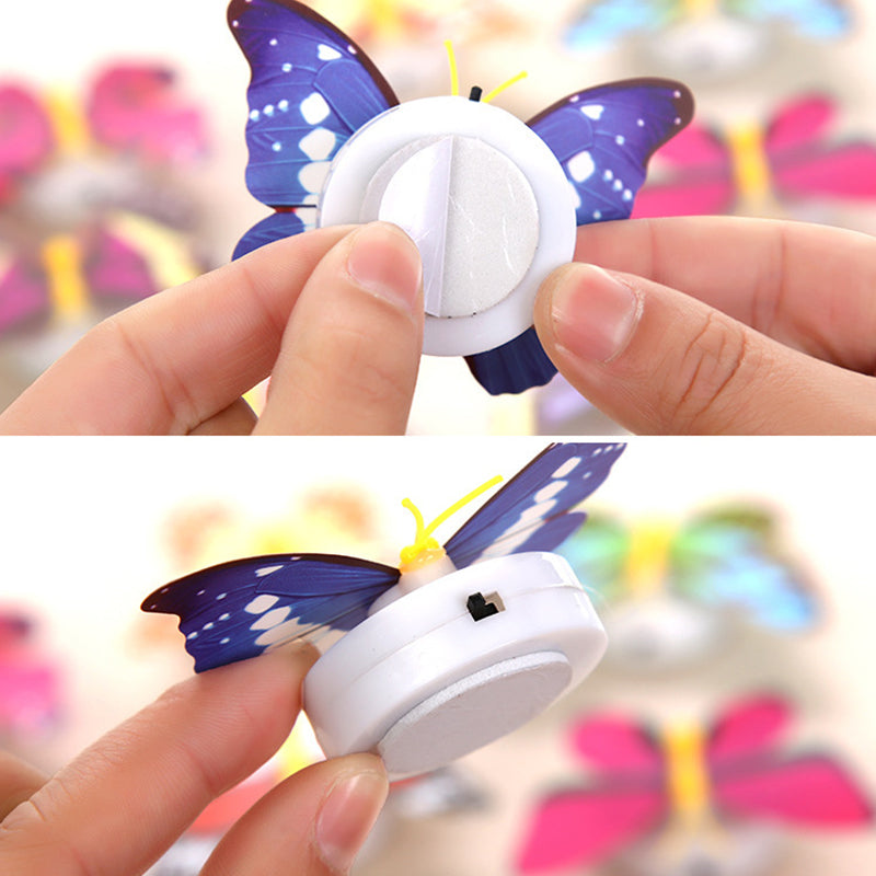 LumiWings - 3D fargerik LED sommerfugl nattlys