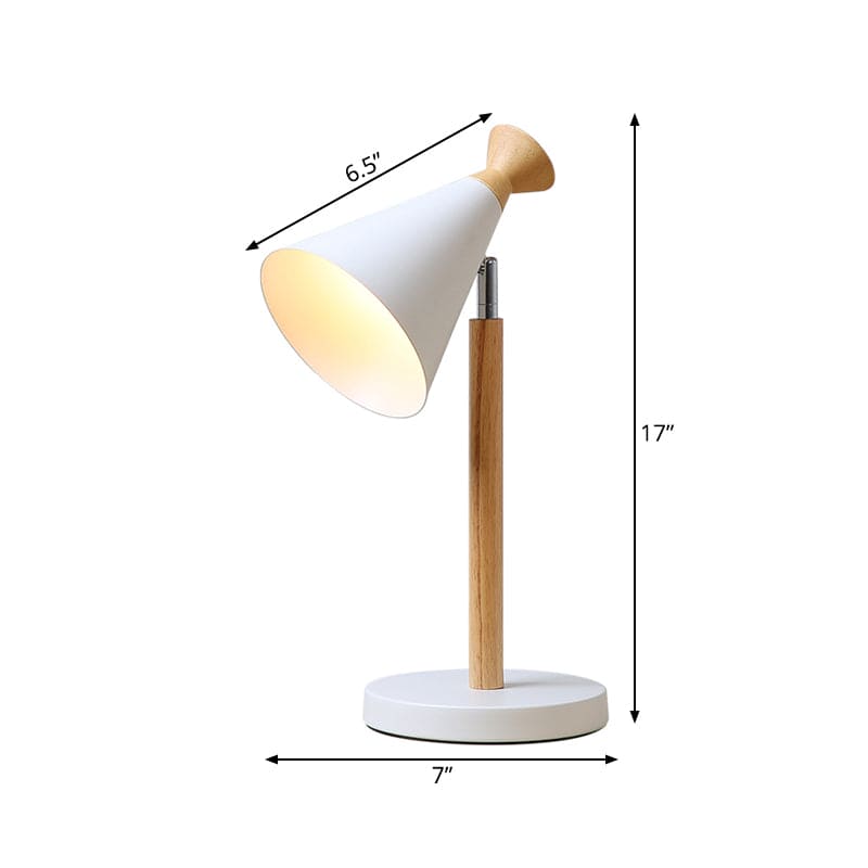 NordicGlow - Moderne og rustikk lampe med spiss utforming