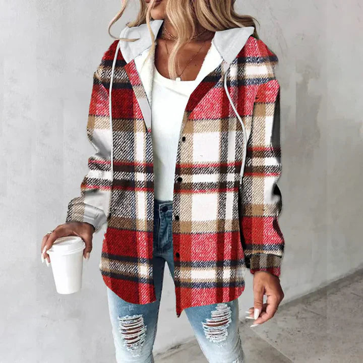 Freja rutete skjortejakke – klassisk og moderne look