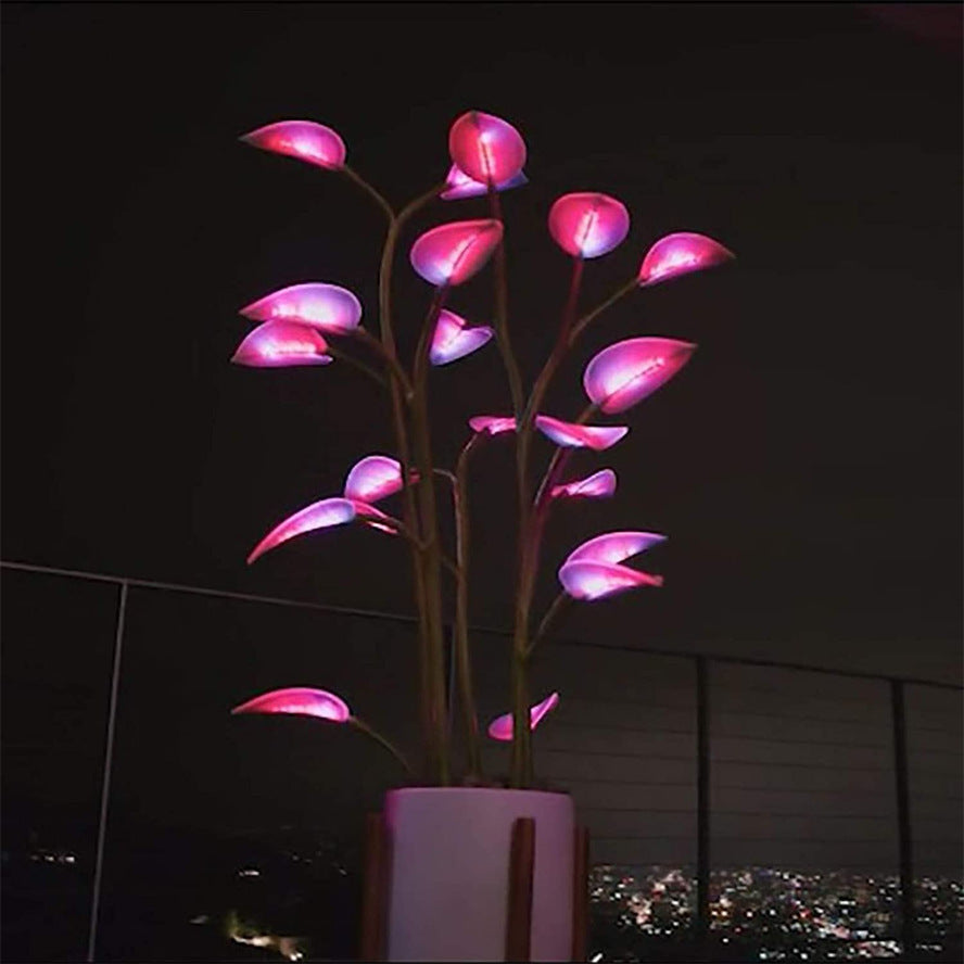 LumeLeaf LED-plantelys – myk glød og dekorativ sjarm for plantene dine