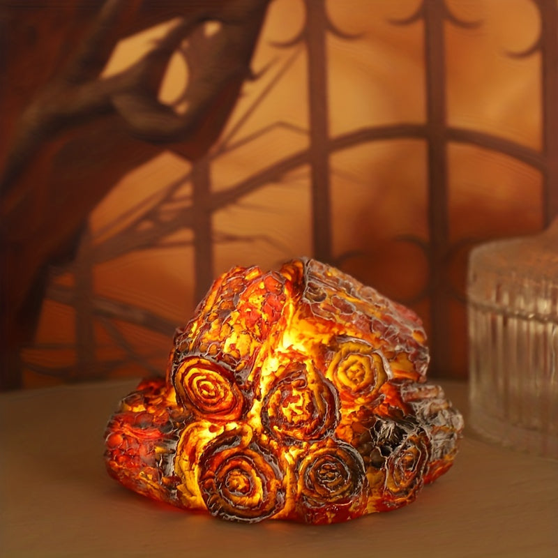 GlowFlame LED-kulebelysning - realistisk flammeeffekt for koselig belysning