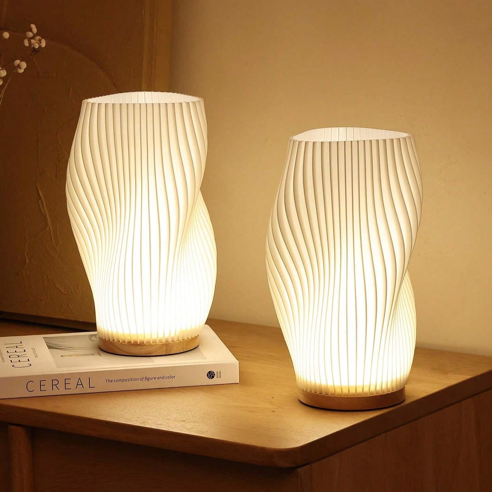 WaveGlow – USB-skrivebordslampe med to farger