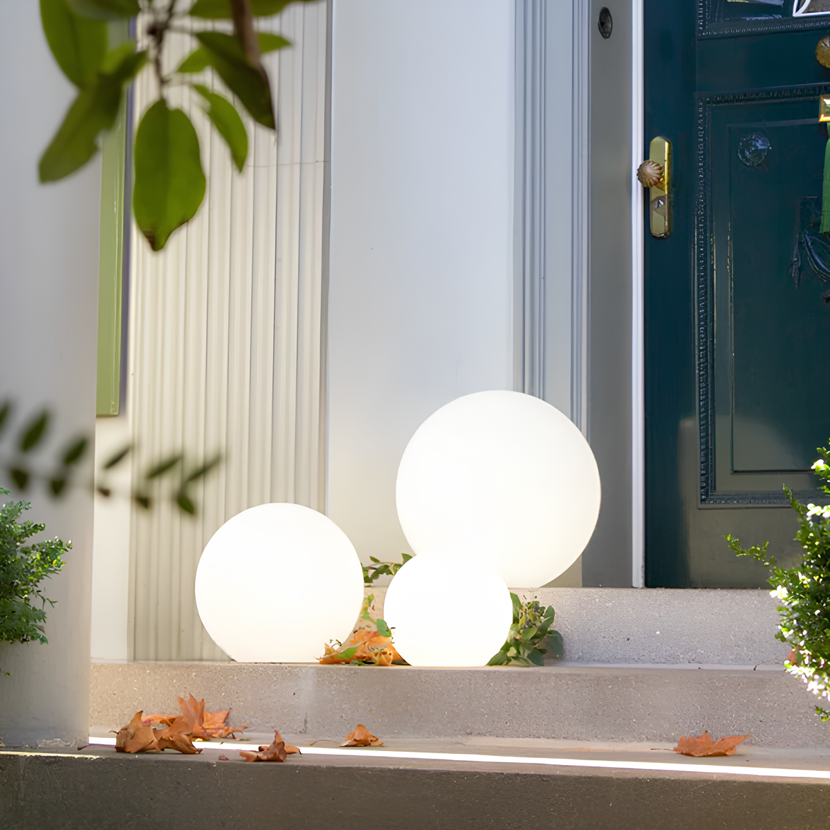NovaSmart - LED hagelampe med flerfarget lys og innefunksjon