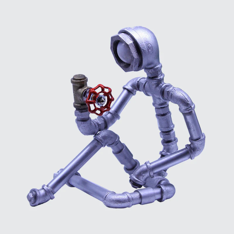 MechForma Industriell bordlampe - kreativ menneskeformet design