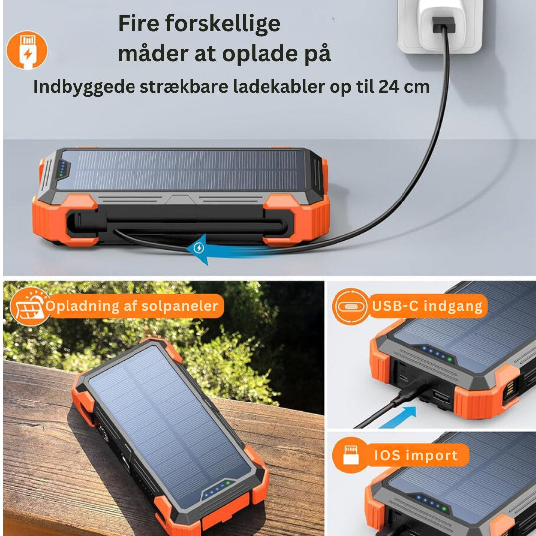 SolarEdge - Eksternt batteri med flere porter til