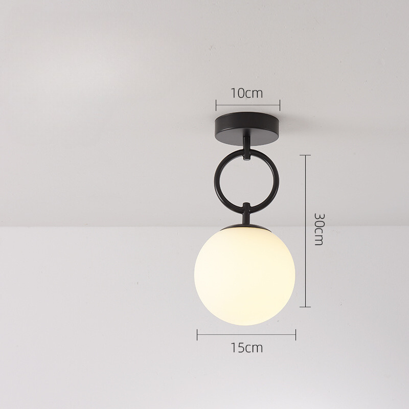 NordicLys lysekrone i glass - minimalistisk LED-belysning for elegant innredning