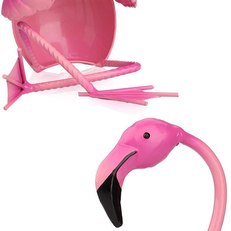 WineFlare Unik vinholder med flamingo og dekorasjoner