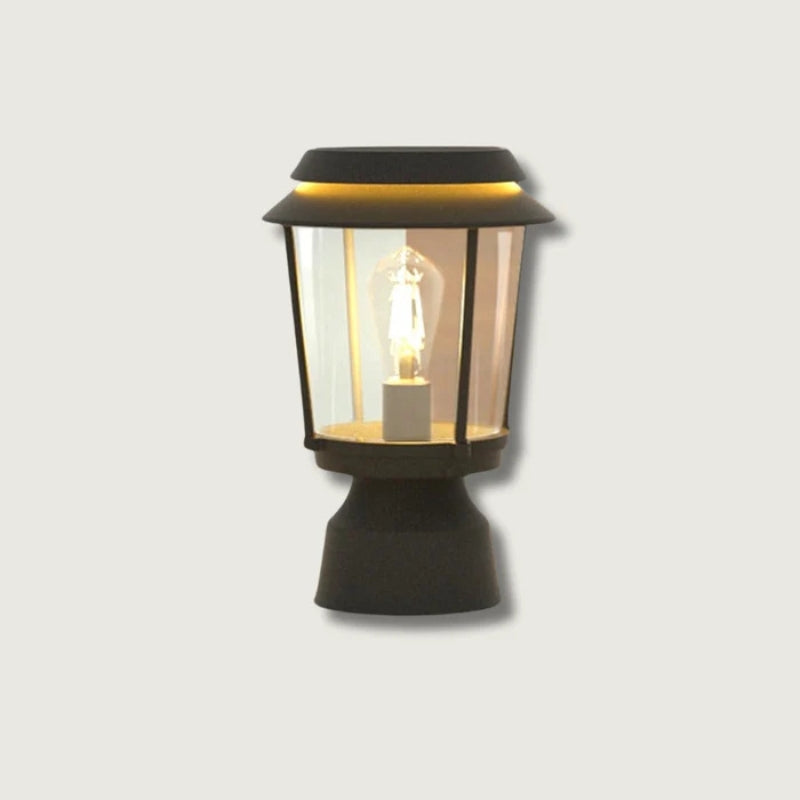 SolarNova utendørs vegglampe – Moderne og effektiv solcelledrevet belysning