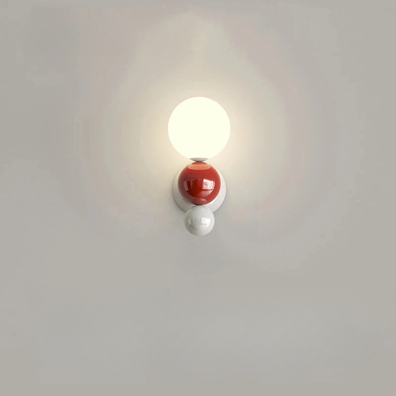 BubbleGlow – Moderne sfærisk vegglampe
