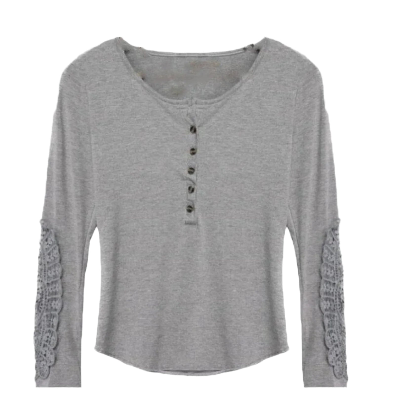 Larah - Tidløs elegant bluse med blondermer