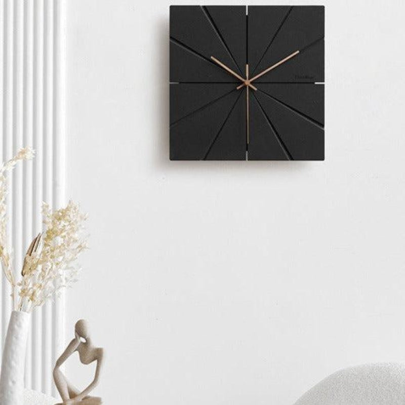 Nordur Stilig Silent Wall Clock - Elegant dekorasjon for hjemmet