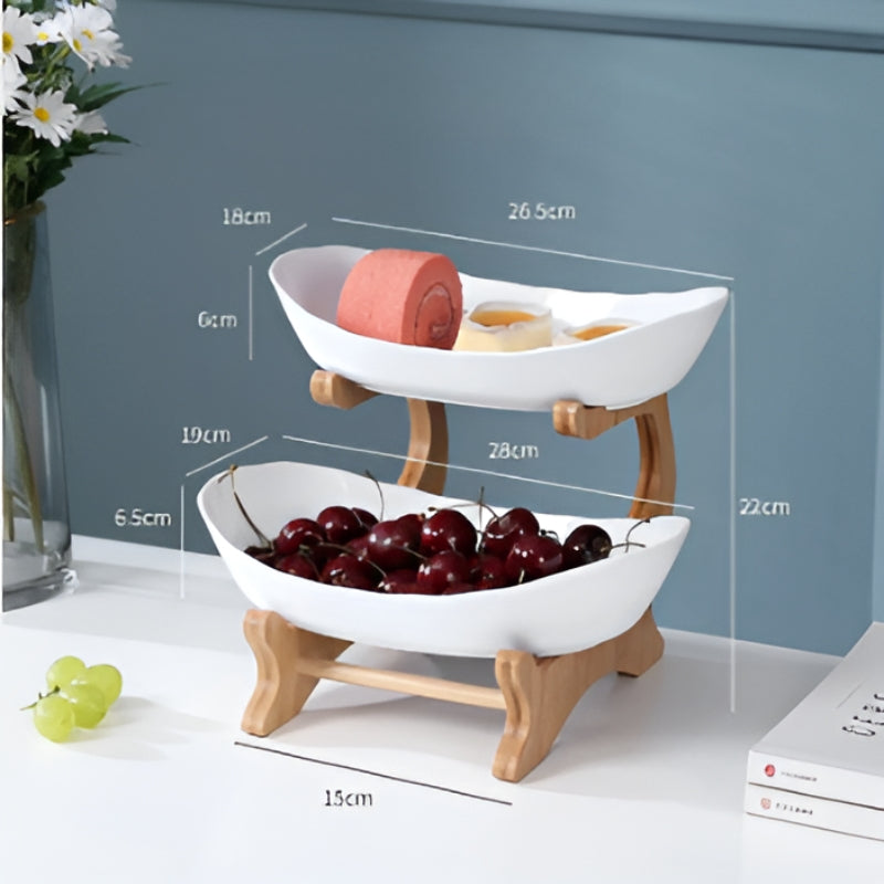 SnackNest - Serveringsbrett med flere lag