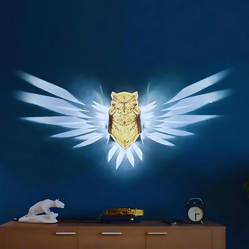 LumiFrame 3D LED-veggkunst – Unik og fascinerende belysning