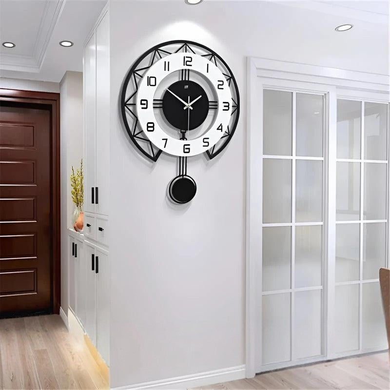 SilentForm moderne veggklokke