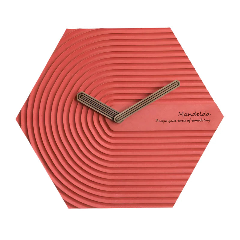 Moderne minimalistisk veggklokke