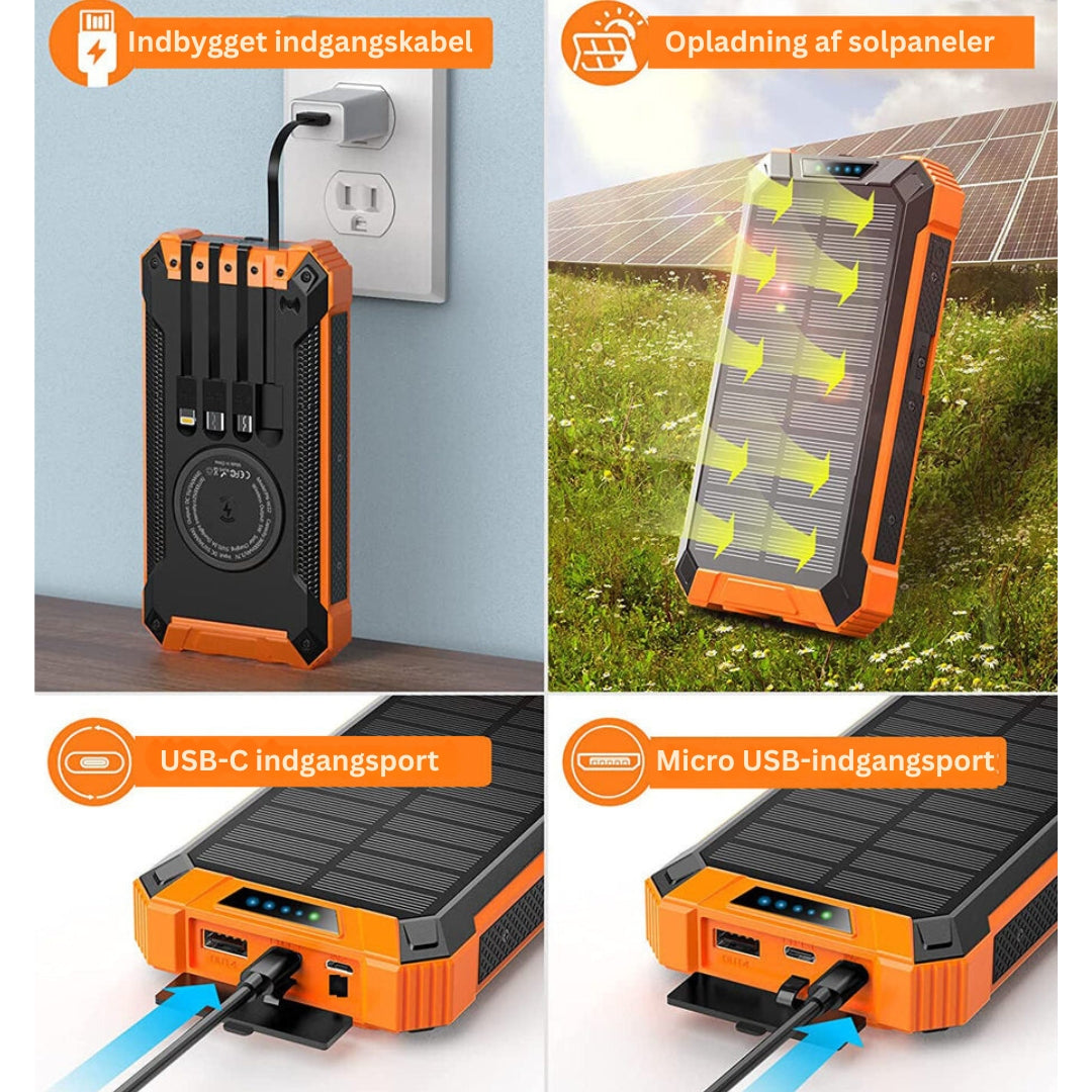 SolarEdge - Eksternt batteri med flere porter til