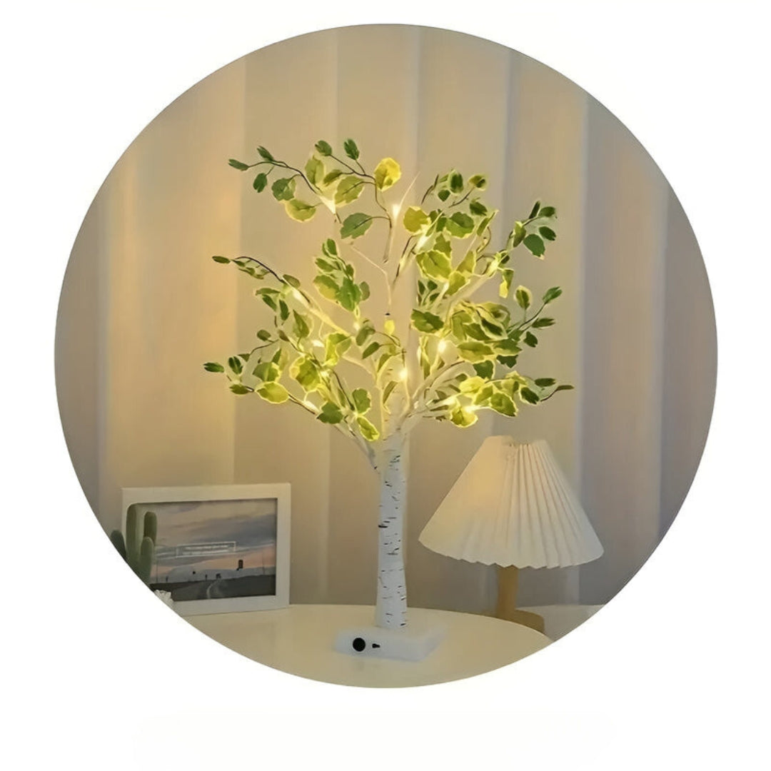 LeafLight - Unik lampe i tre