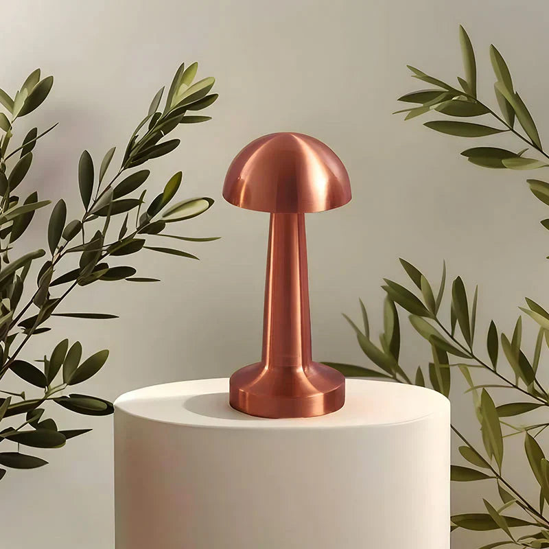 LumiShroom - Elegant sopplampe i kobber