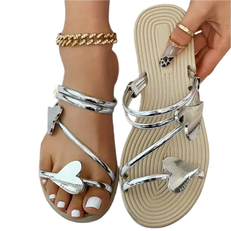 HeartStep dame sommersandaler