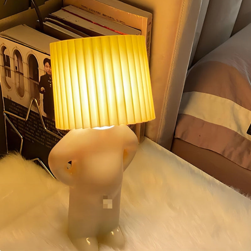 WhimsiGlow - Figurlampe med plissert skjermpersonlighet
