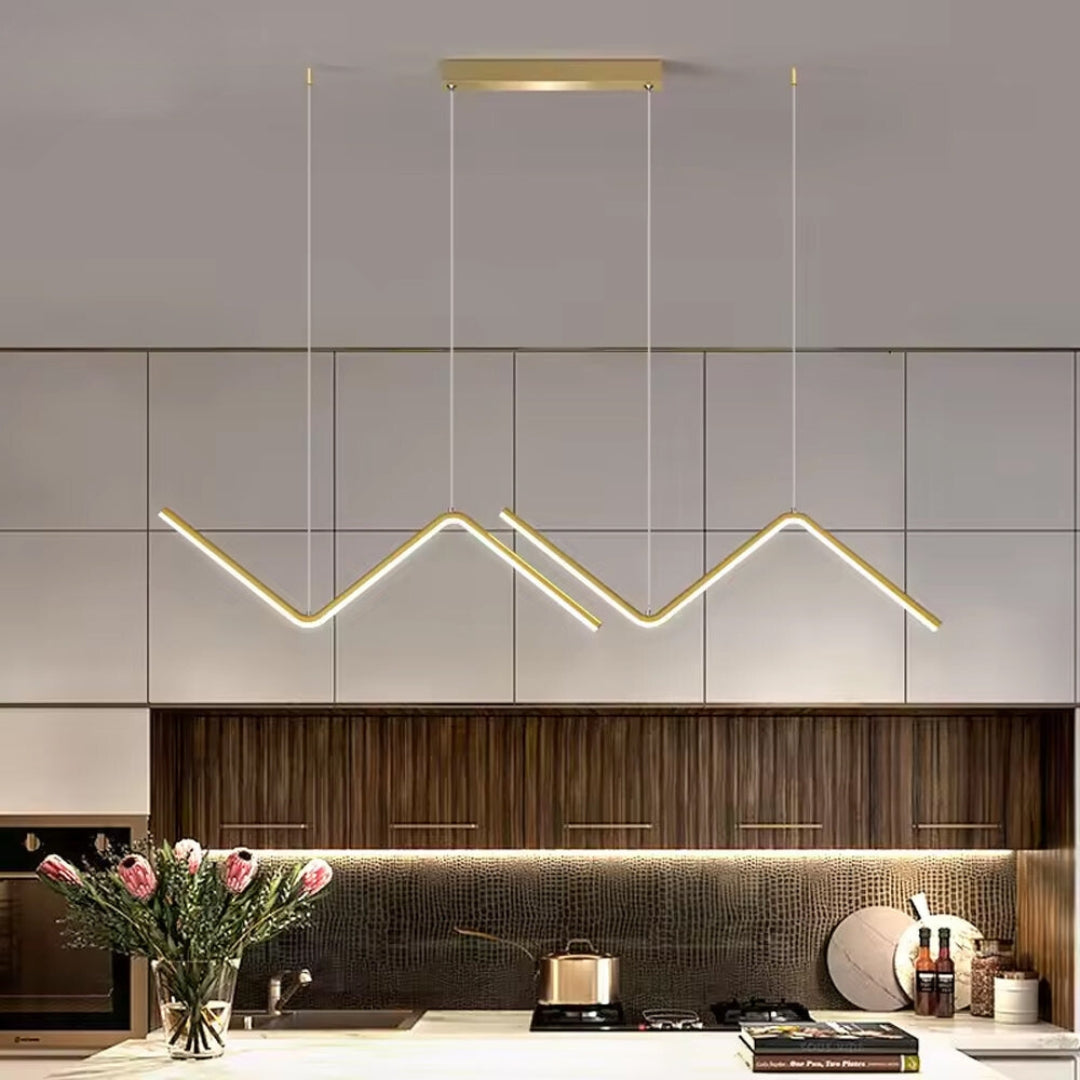 Glowlamp - Zigzag Lineær LED Pendel