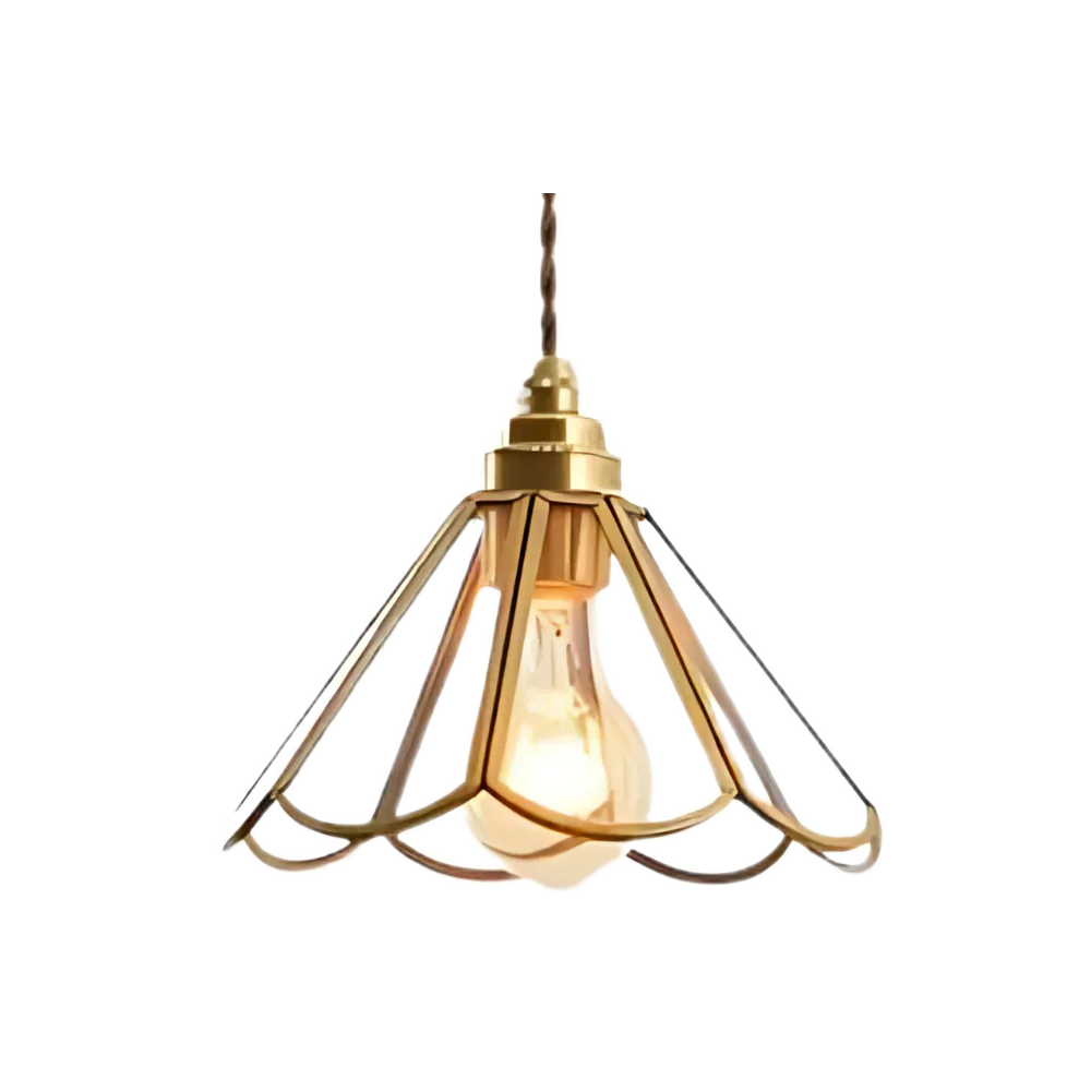 LumiGlas pendellampe – elegant belysning med teksturert glassskjerm