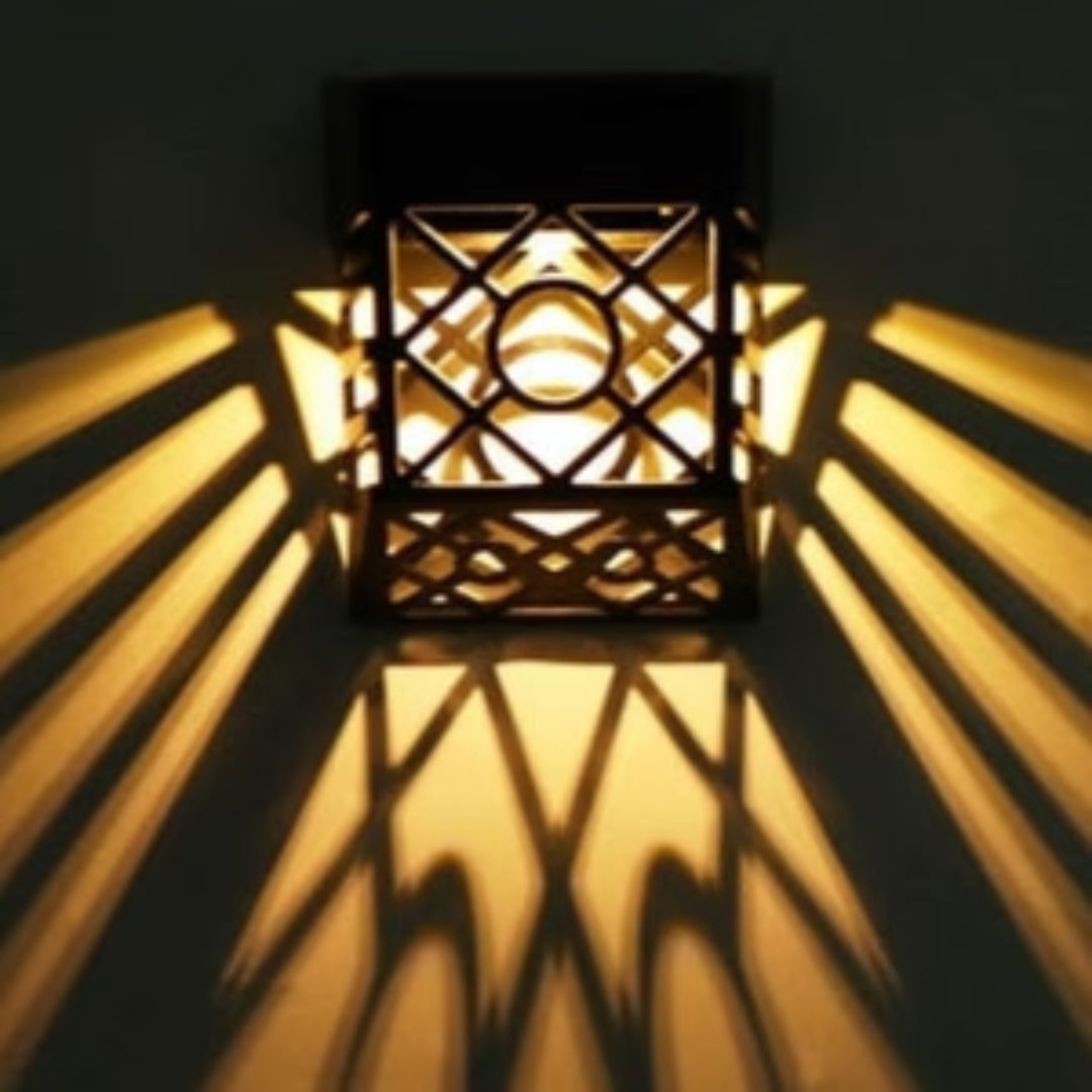 SolarSense – Smart solcellelampe med bevegelsessensor for utendørsbelysning