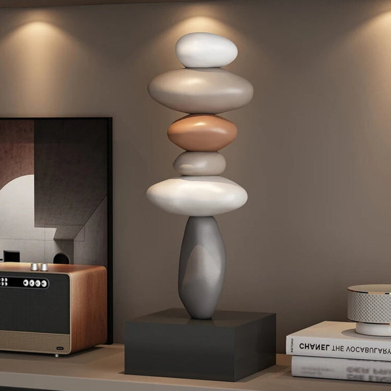ZenStack – Moderne stablet steinskulptur