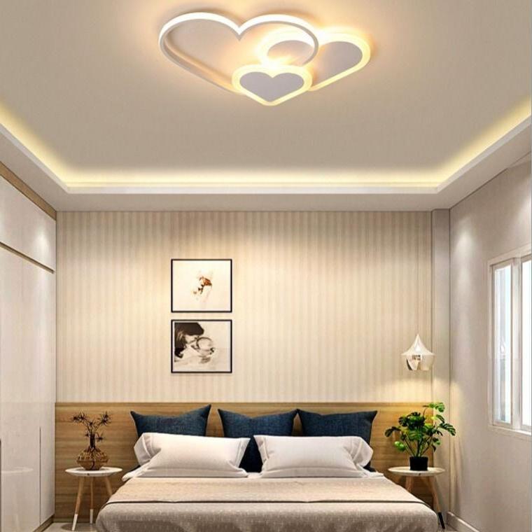 LumiGlow Elegant taklampe - Myk belysning for hygge og atmosfære