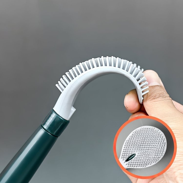 FlexScrub Smart toalettbørste med fleksible børster og innebygd rengjøring